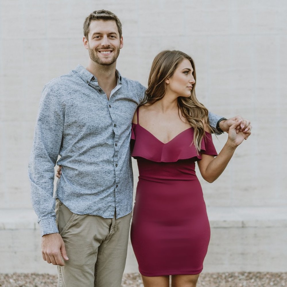 Marroon Off the Shoulder Bodycon